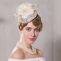 feather flax headpiece wedding special occasion casual outdoor fascina ...