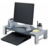 Fellowes Professional Flat Panel Workstation Black