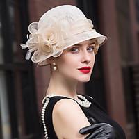 feather flax headpiece wedding special occasion casual fascinators hat ...
