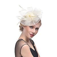 feather net headpiece wedding special occasion fascinators 1 piece