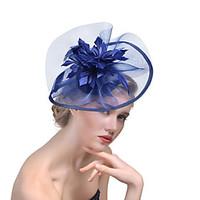 Feather Flax Net Headpiece-Wedding Special Occasion Fascinators 1 Piece