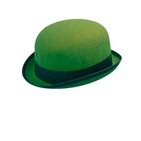 Felt Green Bowler Hat