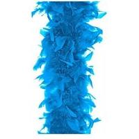 Feather Boa 180cm Turquoise Accessory For Fancy Dress