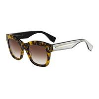 fendi sunglasses ff 0025s color block udsjd