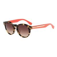 fendi sunglasses ff 0085fs color block asian fit hk3d8