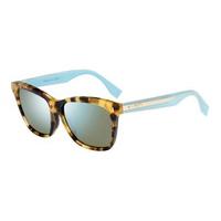 Fendi Sunglasses FF 0086/F/S COLOR BLOCK Asian Fit HK5/3U