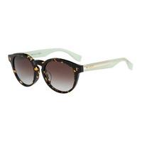 fendi sunglasses ff 0085fs color block asian fit hk4if