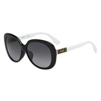 Fendi Sunglasses FF 0073/F/S PEQUIN Asian Fit 7TX/HD