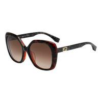 Fendi Sunglasses FF 0107/F/S BAGUETTE Asian Fit D5T/J6