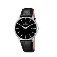 festina mens watch with leather strap f68314