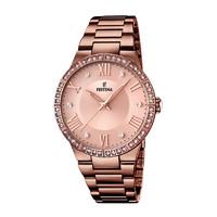 Festina Ladies Chocolate IP Plated Watch with Steel Strap [F16801/1]