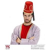 fez deluxe felt crazy hats caps headwear for fancy dress costumes acce ...