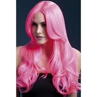 fever womens khloe wig one size neon pink