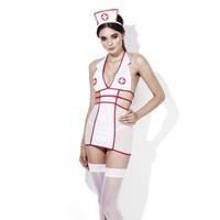 Fever, Women\'s Nurse, Small, White/red