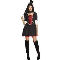 Fever Women\'s Vampire Princess Costume, Dress, Size: 8-10, Colour: Black, 21304