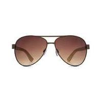 fenchurch bamboo aviator sunglasses