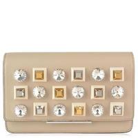 fendi embellished clutch bag