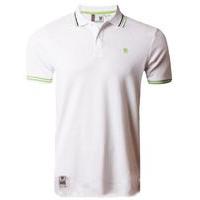 Fenchurch Blackwall tipped white polo shirt