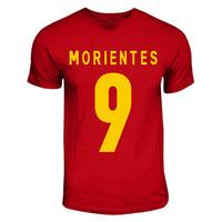 fernando morientes spain hero t shirt red