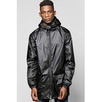 Festival Rain Mac - black