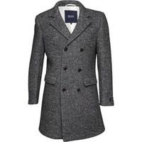 Feraud Mens Long Boucle Jacket Grey