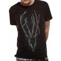 Fearless Vampire Killers - Antlers Men\'s XX-Large T-Shirt - Black