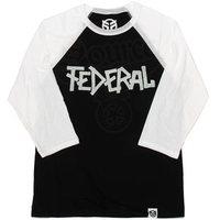 federal bruno 2 34 sleeve tee blackwhite