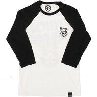 Federal Mark Love 3/4 Sleeve Tee - White/Black