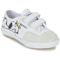 Feiyue FE LO SNOOPY EC girls\'s Children\'s Shoes (Trainers) in white