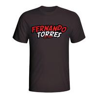 Fernando Torres Comic Book T-shirt (black)