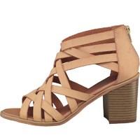 Feud Womens Macey Strappy Shoes Beige