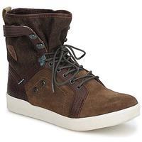 Feud SPARK men\'s Shoes (High-top Trainers) in brown