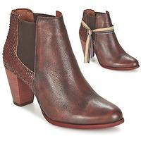 felmini viana womens low ankle boots in red
