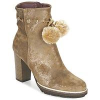 Fericelli FAHRA women\'s Low Ankle Boots in BEIGE