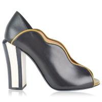 fendi waves peep toe pumps