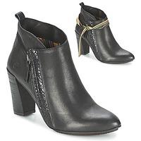 felmini cassandre womens low ankle boots in black