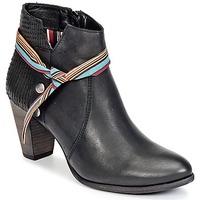 felmini viana womens low ankle boots in black