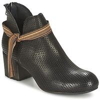 felmini bazela womens low ankle boots in black