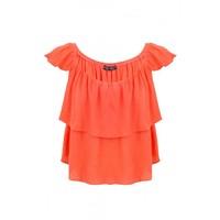 FESTIVAL FRILL CROP TOP