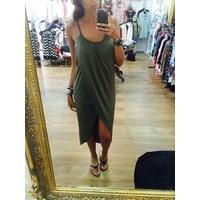 Ferne jersey wrap dress