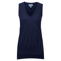 Featherweight Cashmere Tank (Navy / 18)