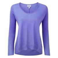 Featherweight Cashmere Relaxed Sweater (Bluebell / 16)