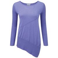 Featherweight Cashmere Seamed Sweater (Bluebell / 18)