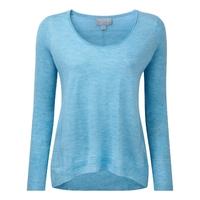 featherweight cashmere relaxed sweater silver teal 16