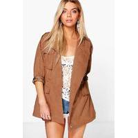 festival utility jacket taupe