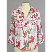 feminine flowery blouse from monsoon size 14