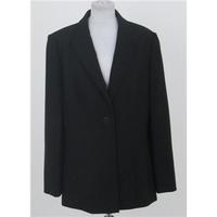 Fenn Wright Manson, size XL black fine wool smart jacket