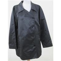 Fenn Wright & Manson for Harrods size 12 black rain jacket