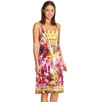 feraud snakeskin sleeveless sun dress