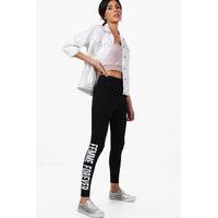 Femme Forever Basic Jersey Legging - black